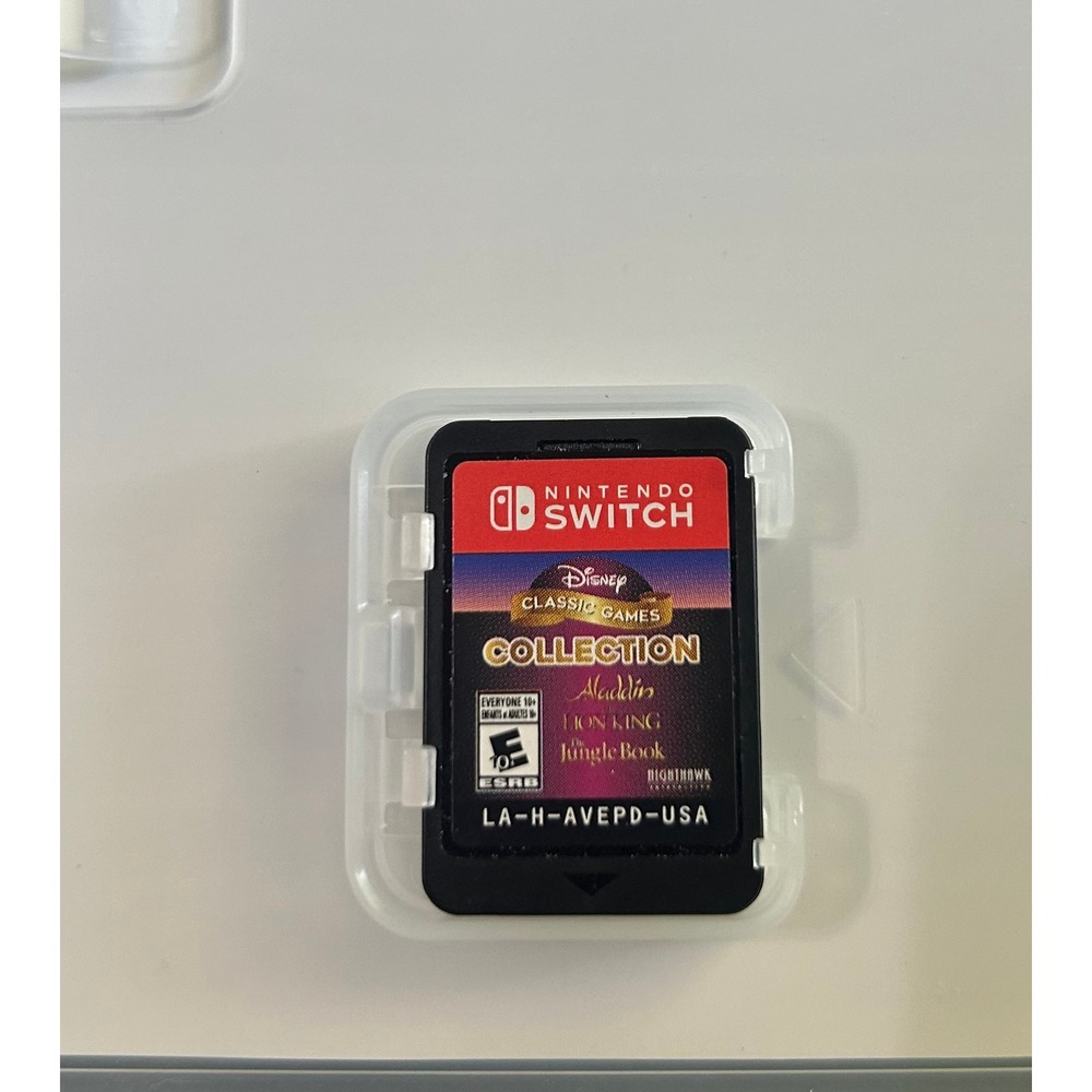 Disney Classic Games Collection Nintendo Switch Aladdin Lion King w Box UNTESTED - Picture 4 of 4